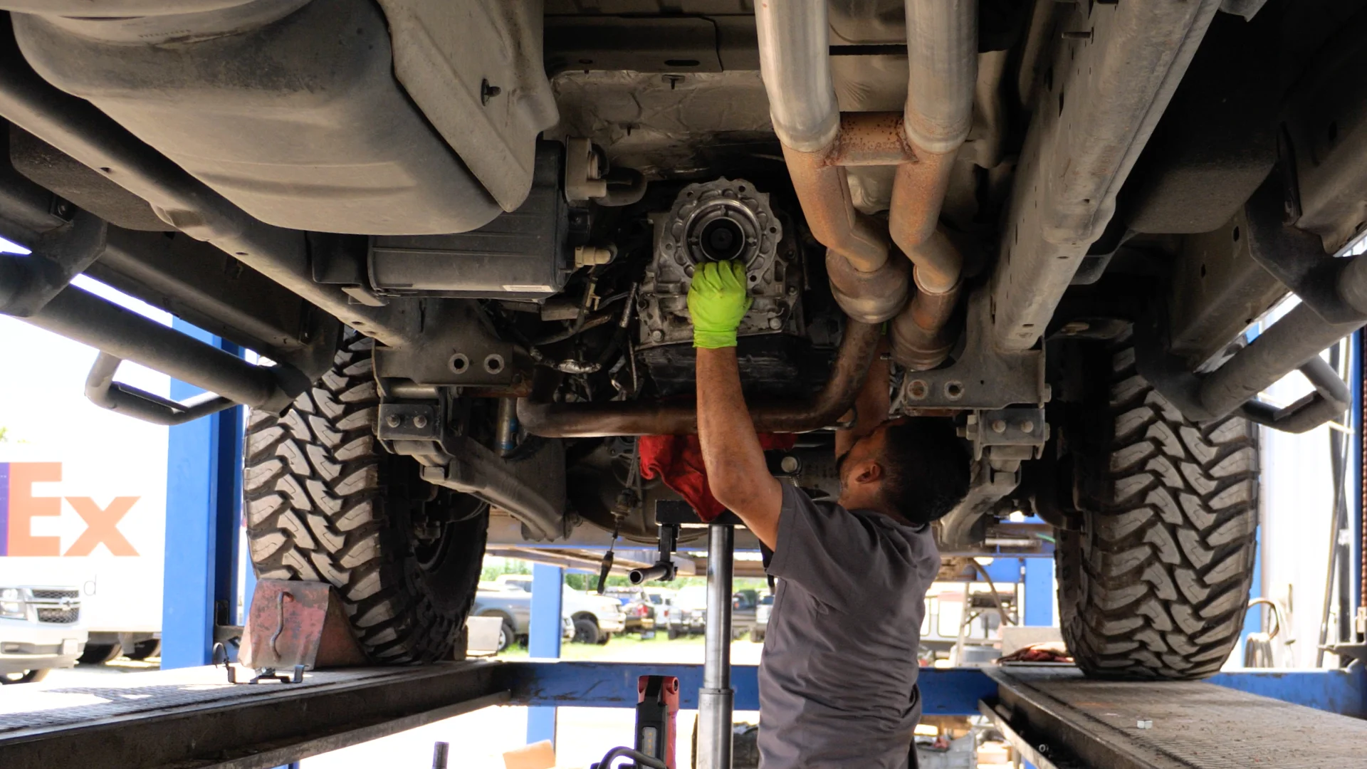 Transmission installation