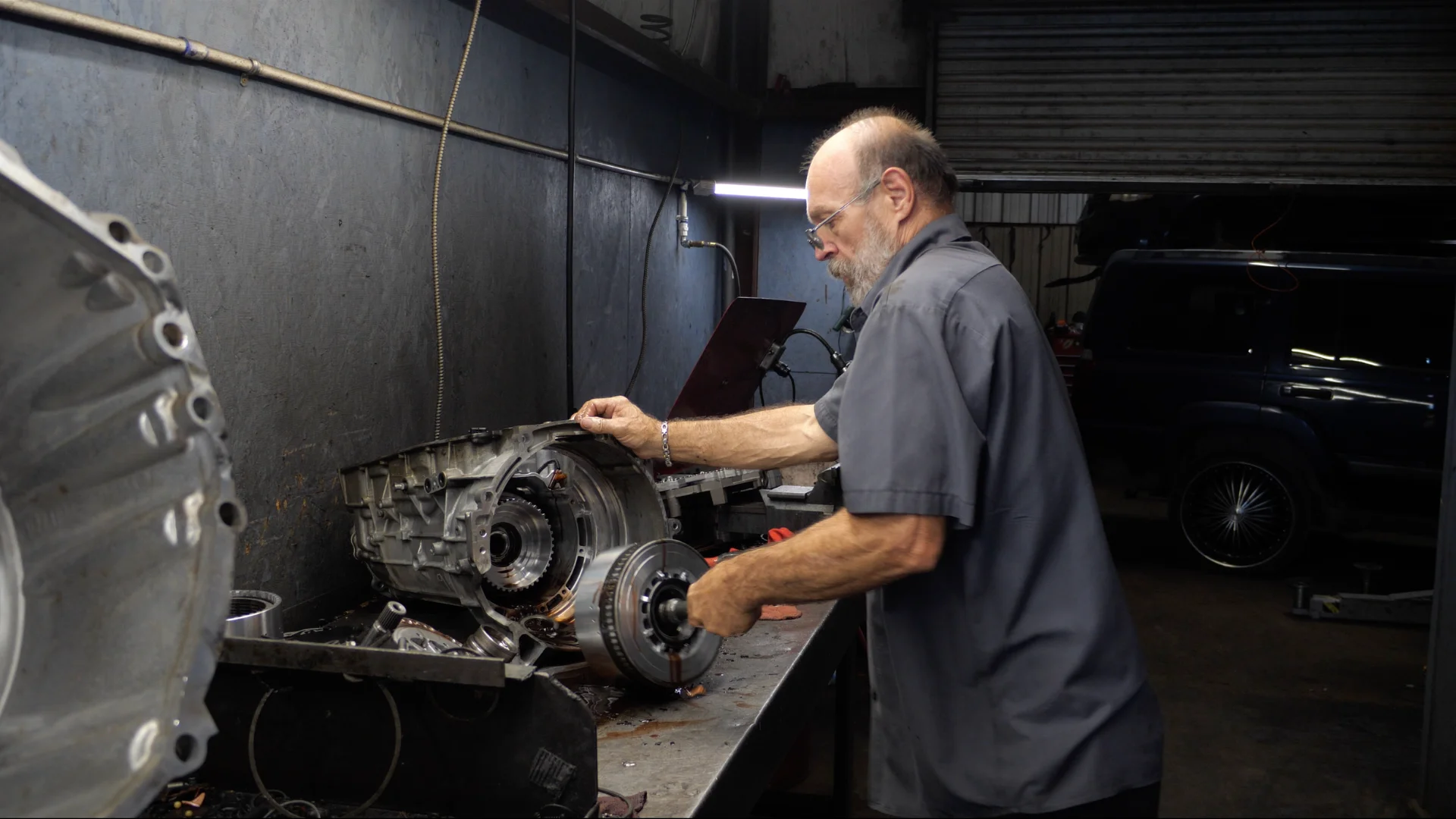 Transmission disassembly